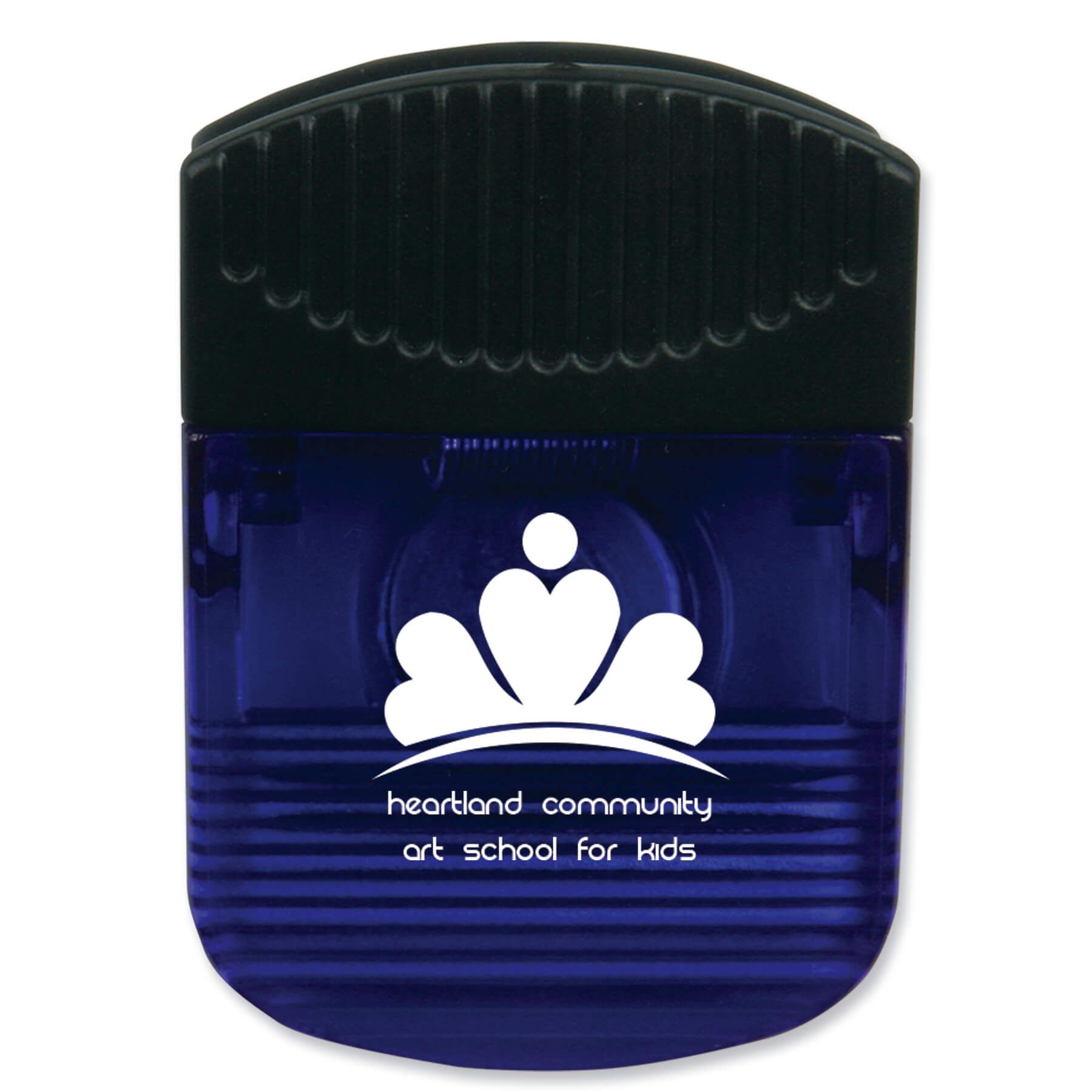 Translucent Blue Imprinted